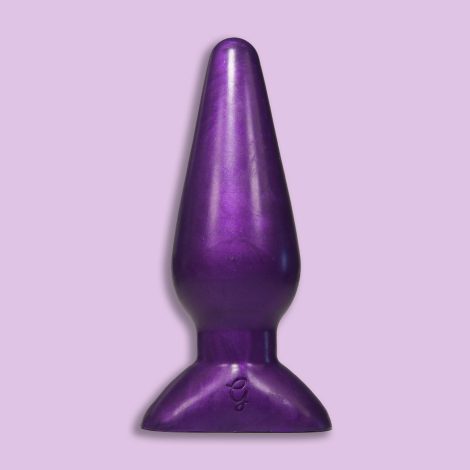 Butt Plug Large Purple Pearl