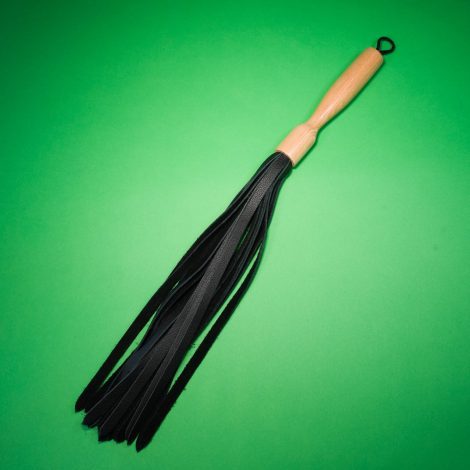 Godemiche Silicone Leather Flogger